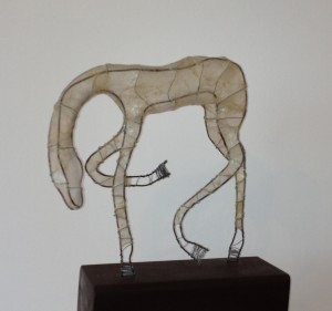 "Horse Sculpture" - Mixed Media by Jean Noon