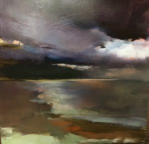 Jen Pagnini ~ "Mind's Eye" ~ Plein Air Oil on Canvas 24" x 24"